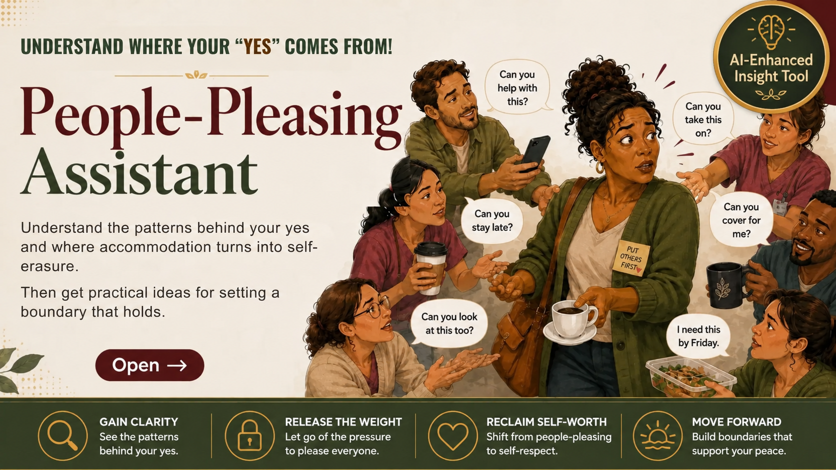 People-Pleasing Assistant banner