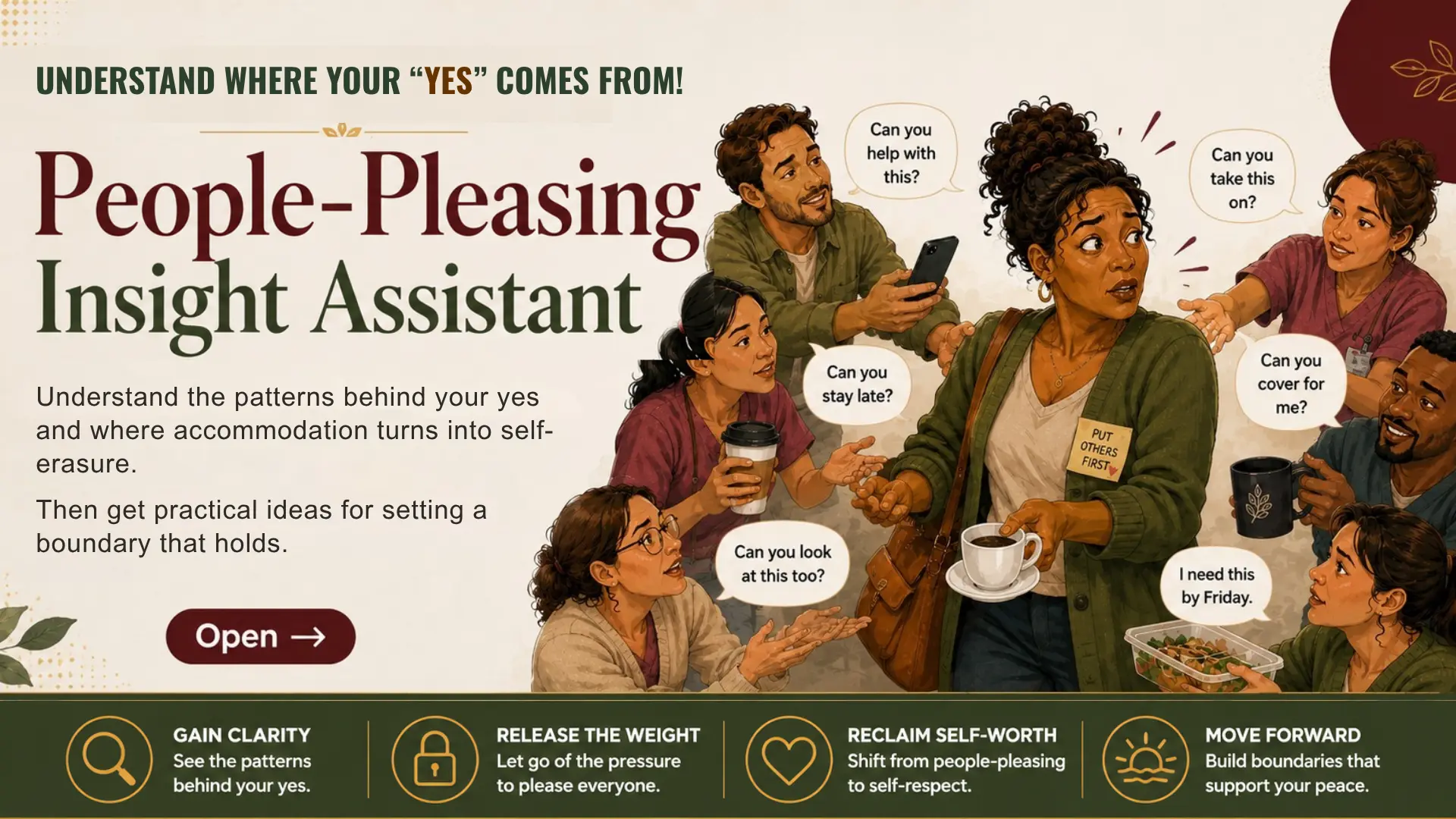 People-Pleasing Assistant banner
